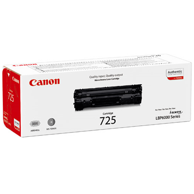 TONER CANON CGR-725 NERO 3484B002 1600PAG X LBP6000, LBP6000B, MF3010